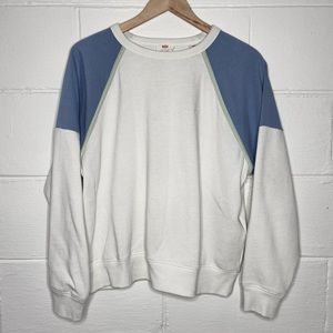 NWOT Levi’s Retro Color Block Sweatshirt